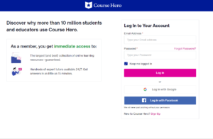 Course hero free account password 2018