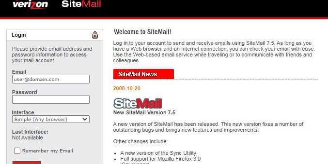 sitemail 7.5