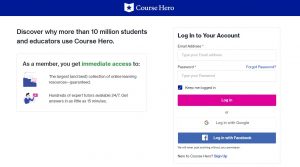course hero free account password 2018