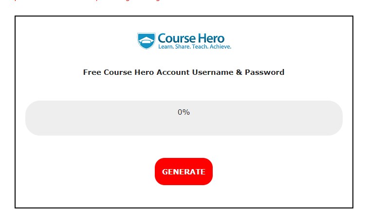 free course hero account