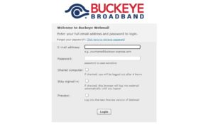 buckeye express email login